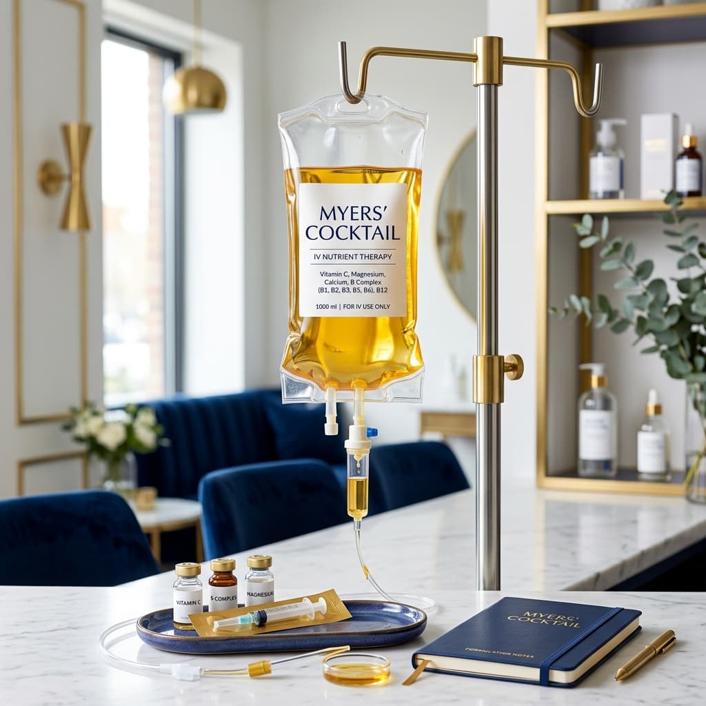 Myers' Cocktail: Știința Clinică din Spatele Gold-Standardului în Terapia Intravenoasă
