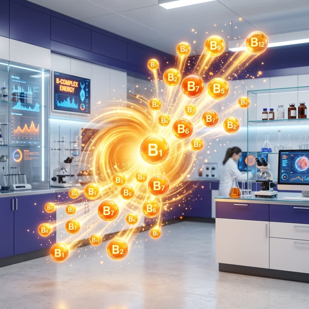 Oboseala Cronică: Știința din Spatele Perfuziei cu Complex B și Vitamina B12