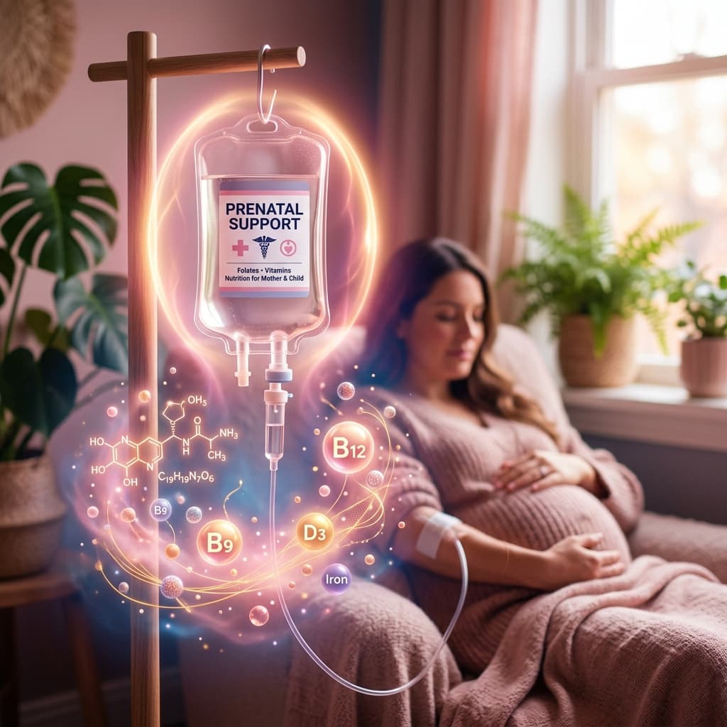 Revoluția Prenatală: Cum Infuziile Fertility+ cu Vitamine IV Susțin Fertilitatea și Sănătatea Maternă